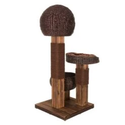 Scorched Wood Cat Tree -Zooplus Shop kratz 59370 3 5