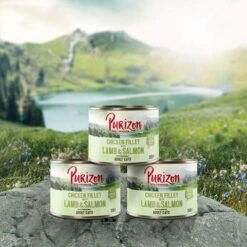 Purizon Adult Saver Pack 24 X 200g -Zooplus Shop purizon idcard cat adult wet lamm 1000x1000 2 1 5