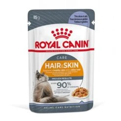 Royal Canin Hair & Skin Care In Jelly -Zooplus Shop rc fcn hair skinpouchjelly 5 en gb 0