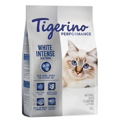 Tigerino Special Care / Performance Cat Litter - White Intense Blue Signal 3 Tigerino Special Care / Performance Cat Litter - White Intense Blue Signal